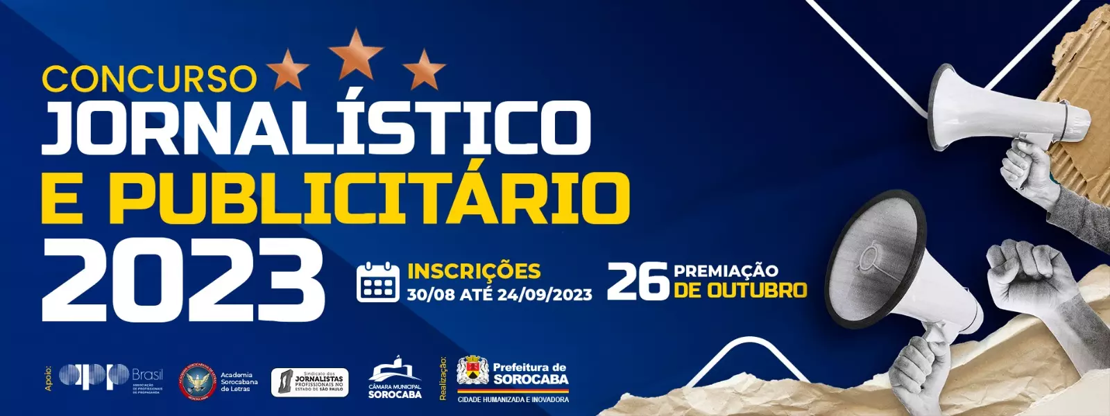 Concurso jornalístico e publicitário 2023